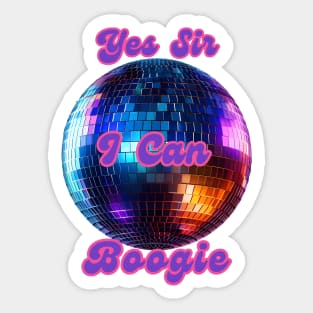 Boogie Sticker